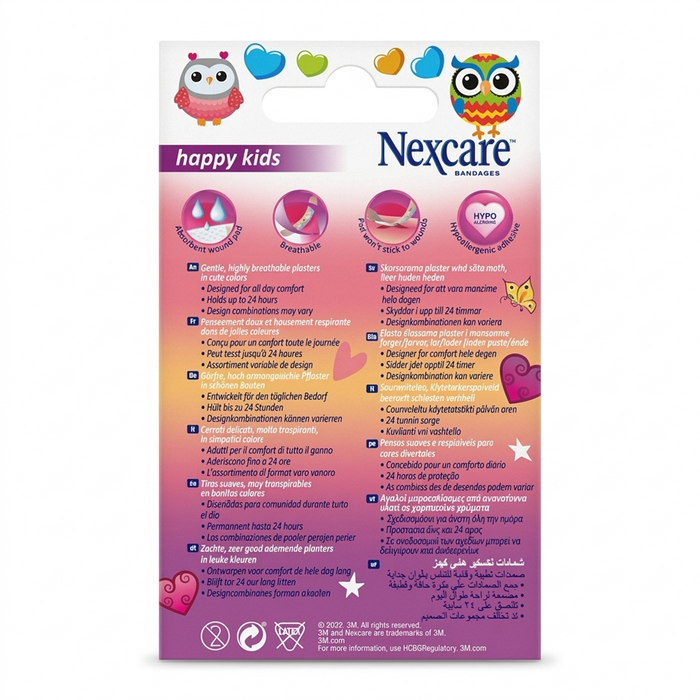 Nexcare Happy Kids Magic Assorted Bandages - 20 Pieces, Medical Tape & Bandages