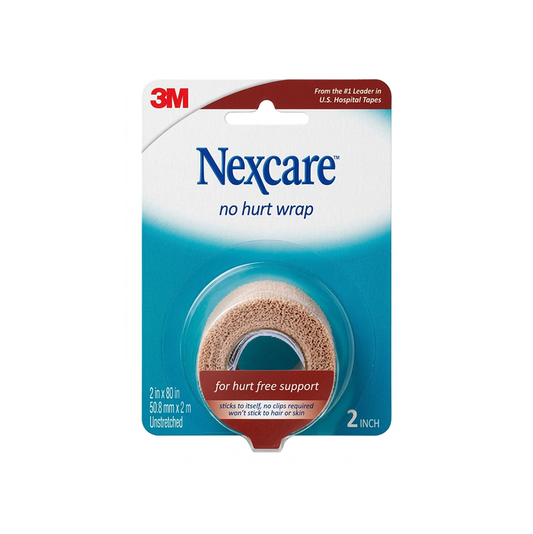 Nexcare No Hurt Wrap 3in x 2.2yd - Tan, Medical Tape & Bandages