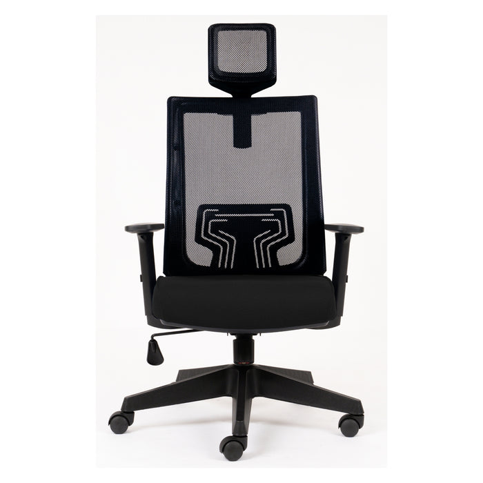 NEZ(Highback) Adjustable armrest - Executive Mesh Chair - Office R Us Lagos