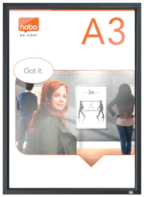 Nobo Clip Frame Impression Pro A3 - Image 3 - Office R Us