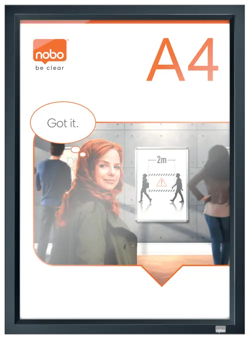 Nobo Clip Frame Impression Pro A4 - Office R Us Lagos