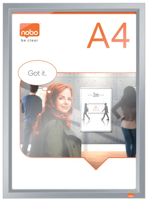 Nobo Clip Frame Impression Pro A4 - Image 3 - Office R Us
