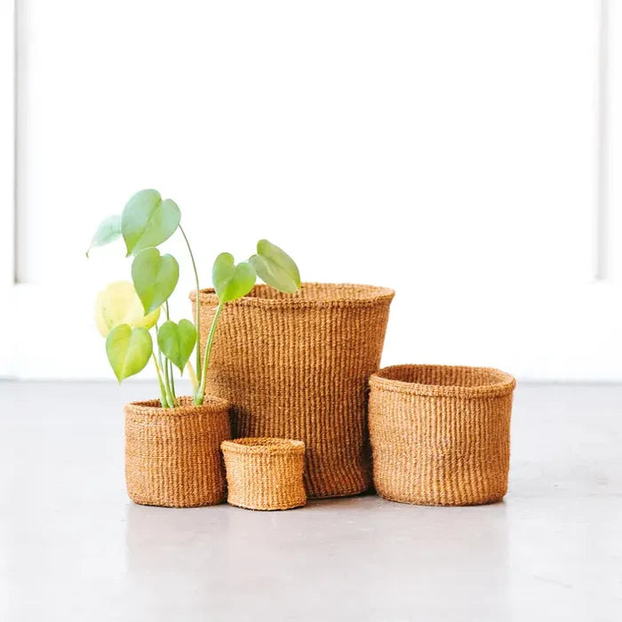 Ochre Storage Plant Baskets