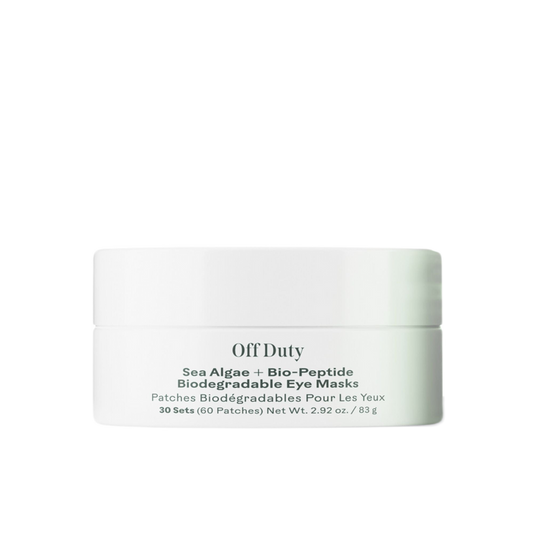 OffDuty™ Sea Algae + Bio-Peptide Smoothing Biodegradable Eye Masks