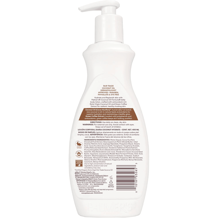 Palmer's Coconut Oil Formula Body Lotion - 400ml (13.5 fl oz), Lotions & Moisturizers