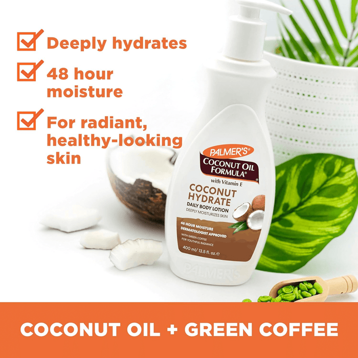 Palmer's Coconut Oil Formula Body Lotion - 400ml (13.5 fl oz), Lotions & Moisturizers
