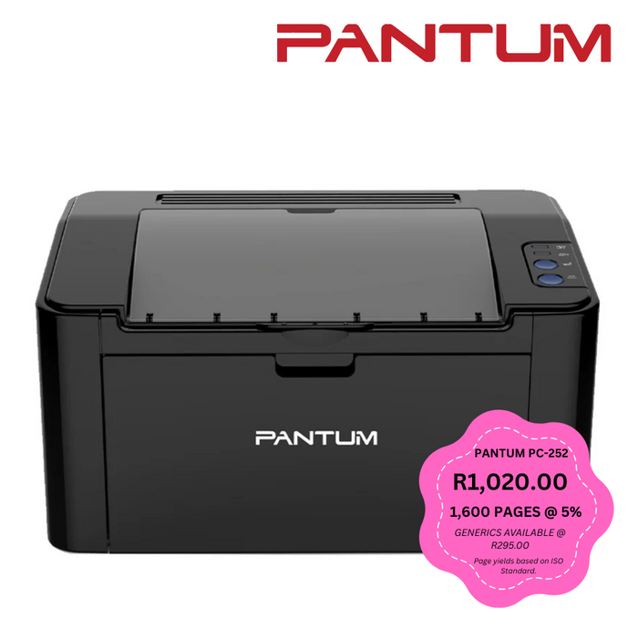 Pantum P2512W Wireless Mono Laser Printer - P2512W