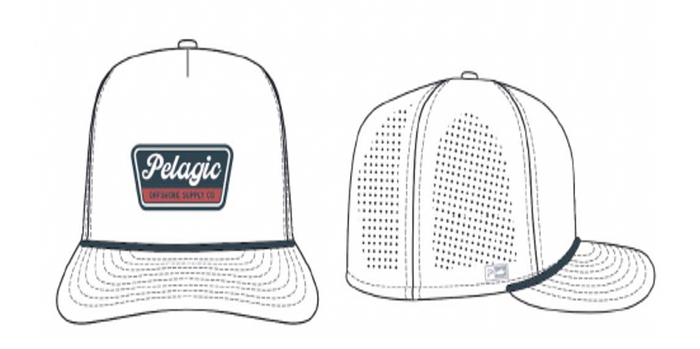 Pelagic WHT Upswell - Dockline Hat