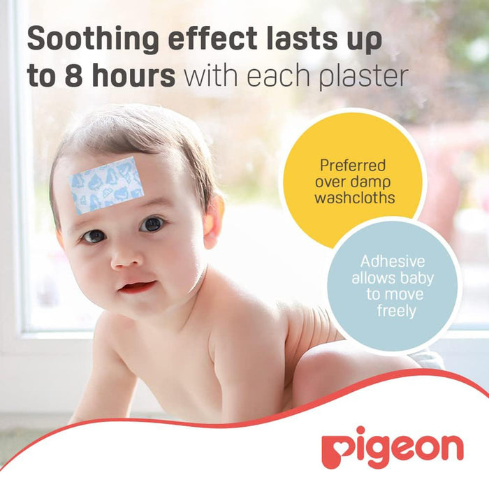 Pigeon Fever Cool Forehead Plaster - Pack of 6,  Medical Tape & Bandages
