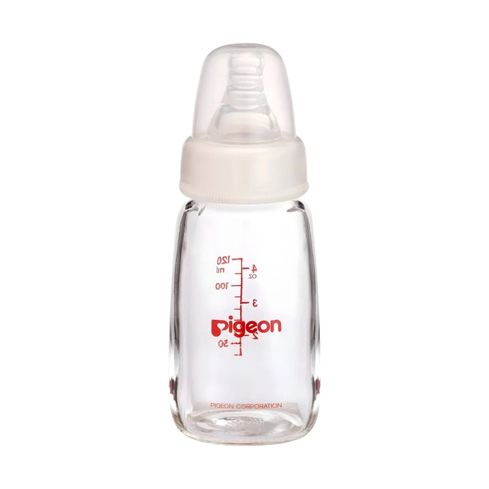 Pigeon Glass Nurser K-4 Feeding Bottle - 120ml, Standard Bottles