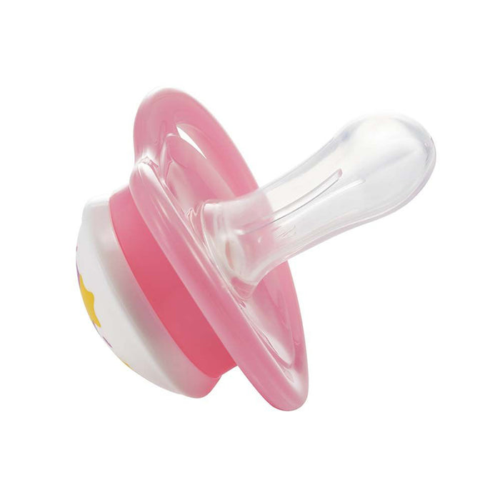 Pigeon MiniLight Pacifier Twin Pack - Size M (Girl), Pacifiers