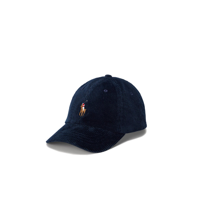 Polo Ralph Lauren CORDUROY CAP, Aviator Navy