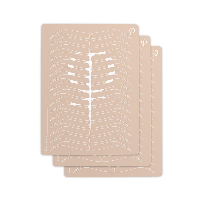 Practising Latex printed shape and outlines 3pcs