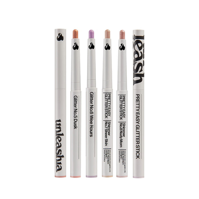Unleashia Pretty Easy Glitter Stick Nudie Glow Australia
