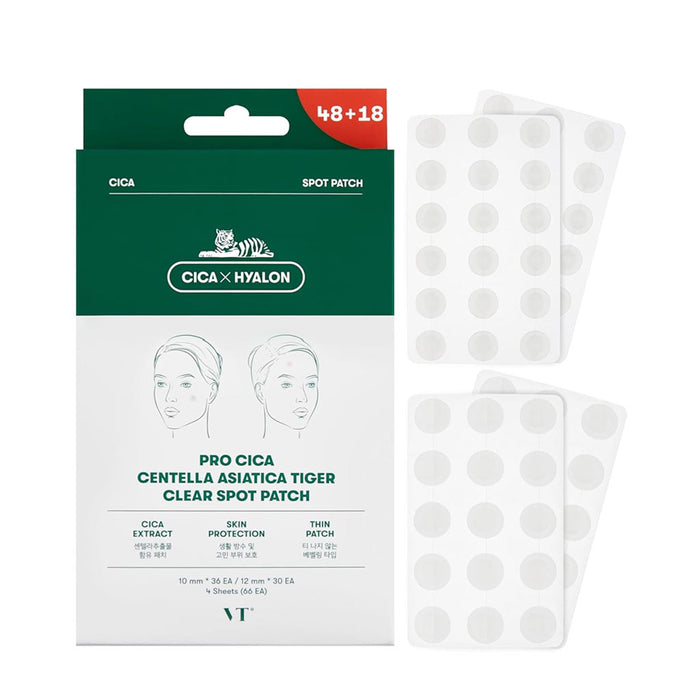 VT Cosmetics Pro Cica Centella Asiatica Tiger Clear Spot Patch Nudie Glow Australia