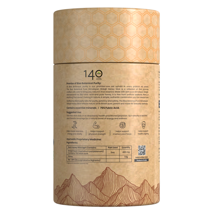 Pure Himalayan Shilajit Honey Sticks