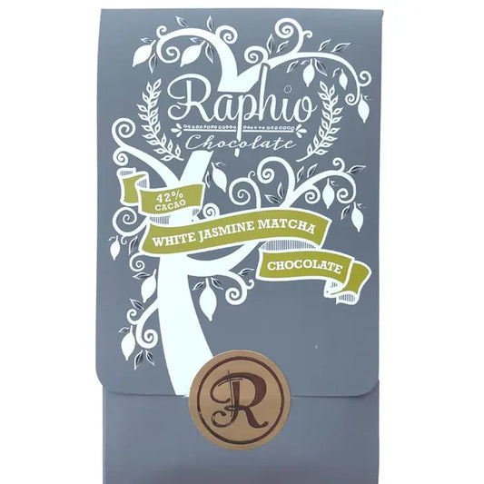 RAPHIO 42% Jasmine Matcha White Chocolate