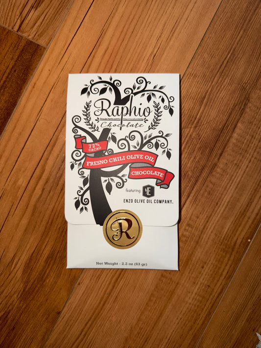 RAPHIO 72% Fresno Chili Olive Oil