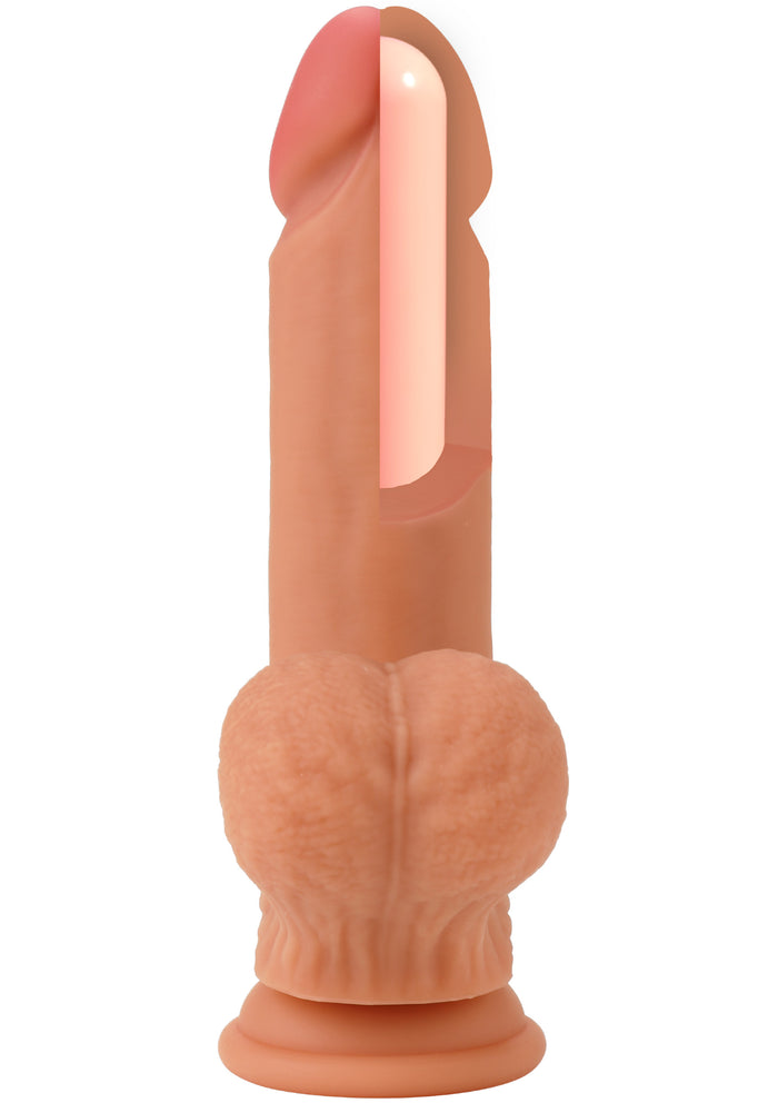 Realistic Dildo Liquid Silicone 19 cm