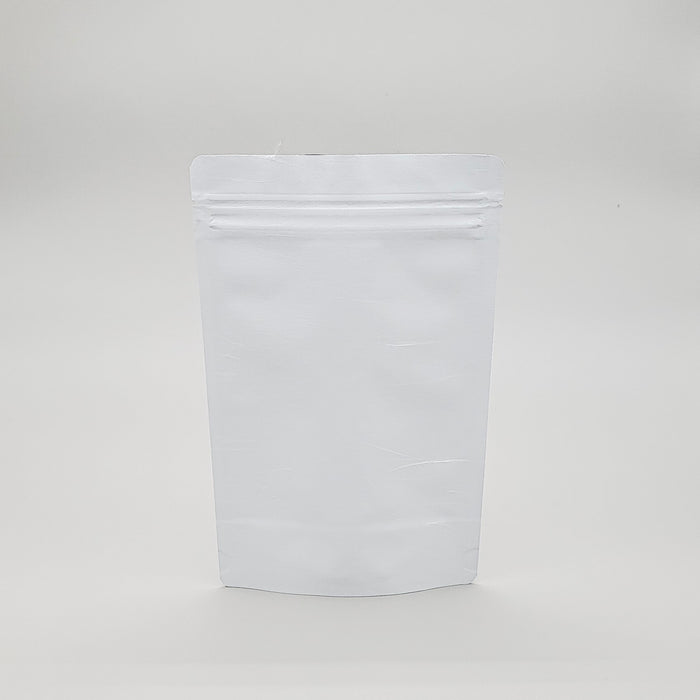 Resealable stand bag (white, Japanese unryu washi paper)