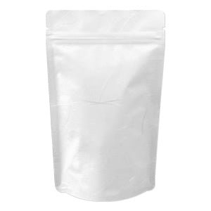 Seiwa: Resealable stand bag (white, Japanese unryu washi paper) - Yunomi.life