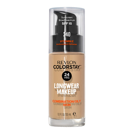 Revlon ColorStay Longwear Makeup Combination/Oily SPF15 30ml in shade 240 MEDIUM BEIGE - matte, breathable foundation for up to 24H wear