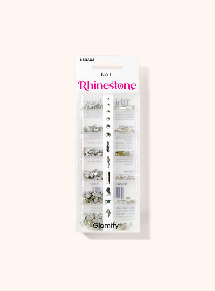 Rhinestones - NSRA16 Silver & Crystal AB Mix
