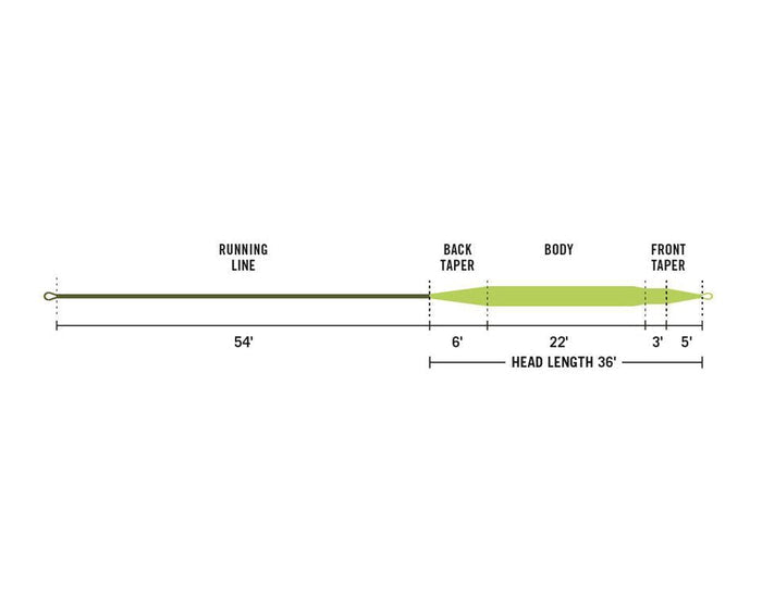 RIO Premier Rio Perception Fly Line - Spawn Fly Fish - RIO