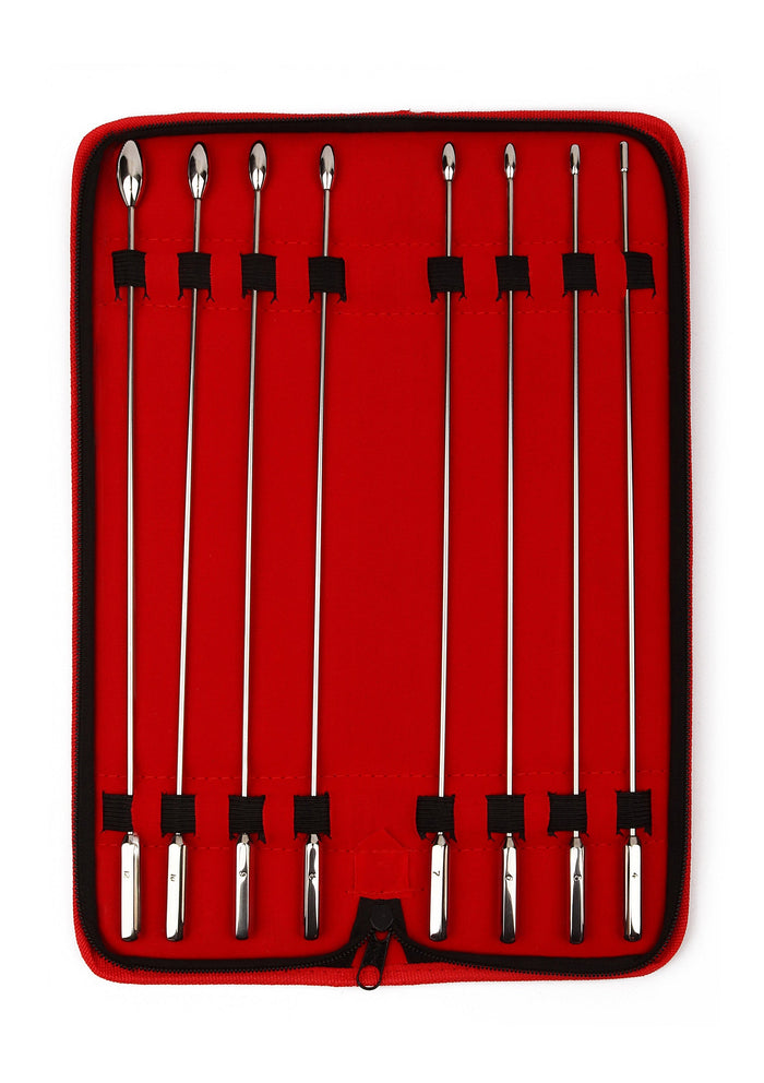 38460 mr steel rosebud urethral sounds 8 pcs