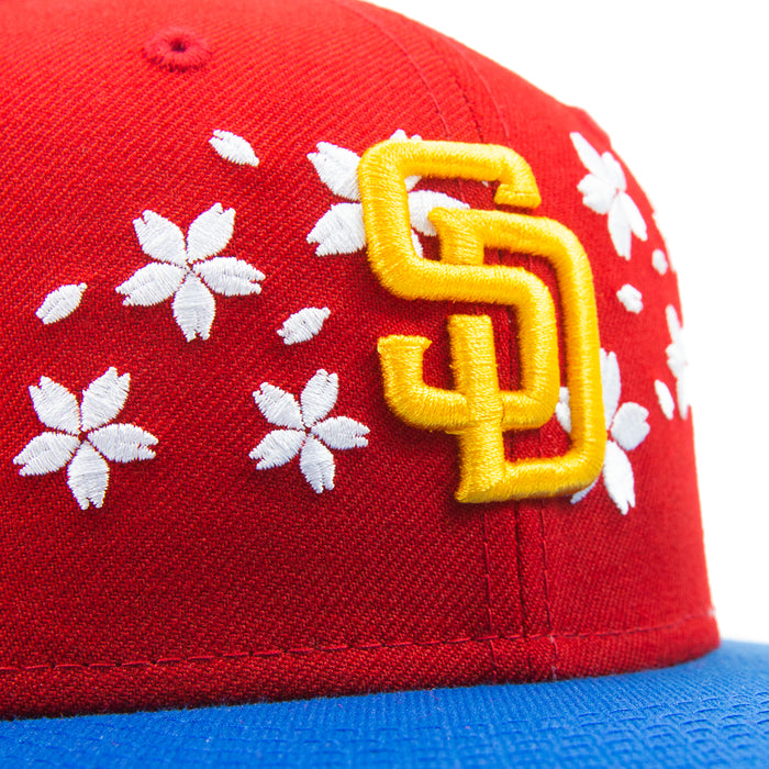 San Diego Padres Flowers (Red/Bright Royal)