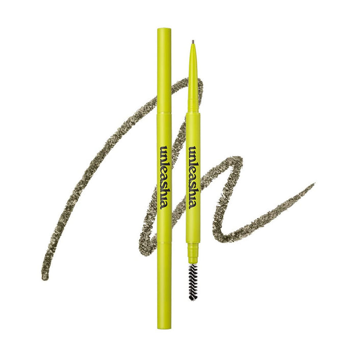 Unleashia Shaper Defining Eyebrow Pencil #01 OATMEAL BROWN Nudie Glow Australia
