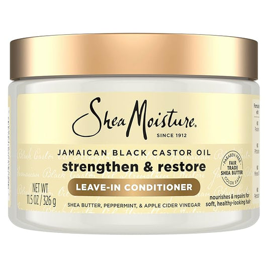 Shea Moisture Jamaican Black Castor Oil Leave in Conditioner 11.5oz