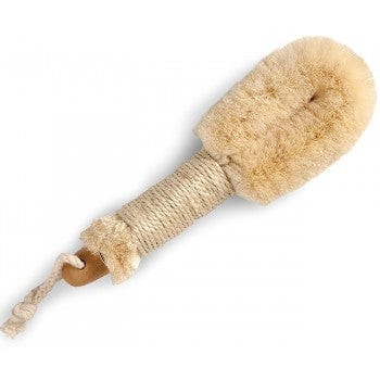 Sisal dry body brush - medium