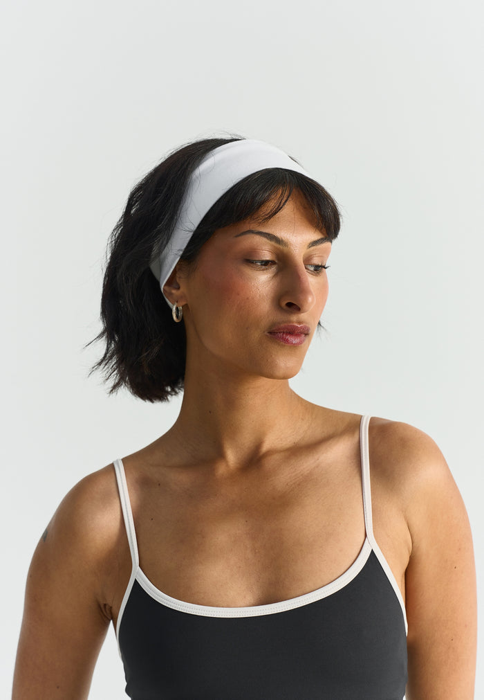 Sisterly Tribe Headband Off White
