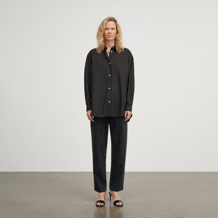 Skall Studio EDGAR SHIRT, Black