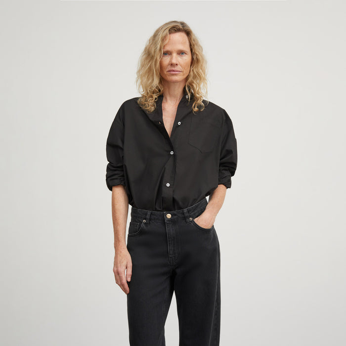 Skall Studio EDGAR SHIRT, Black