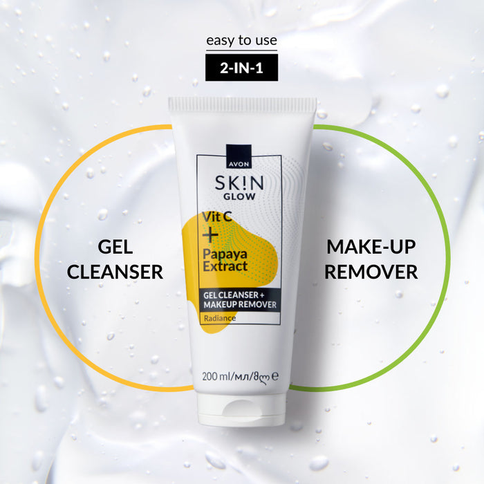 SK!N Glow Gel Cleanser + Make-Up Remover - 200 ml