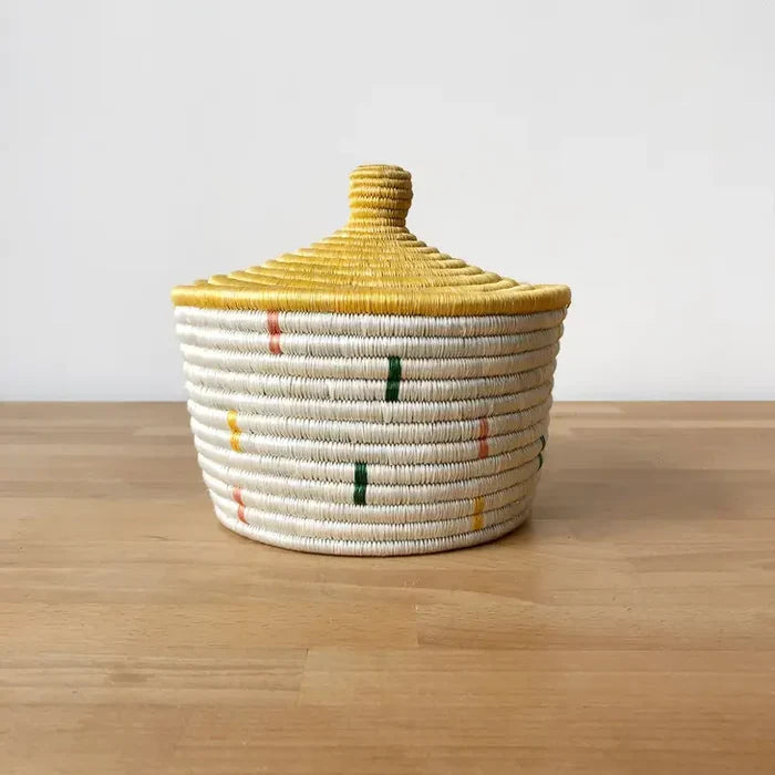 Small Hago Lidded Basket