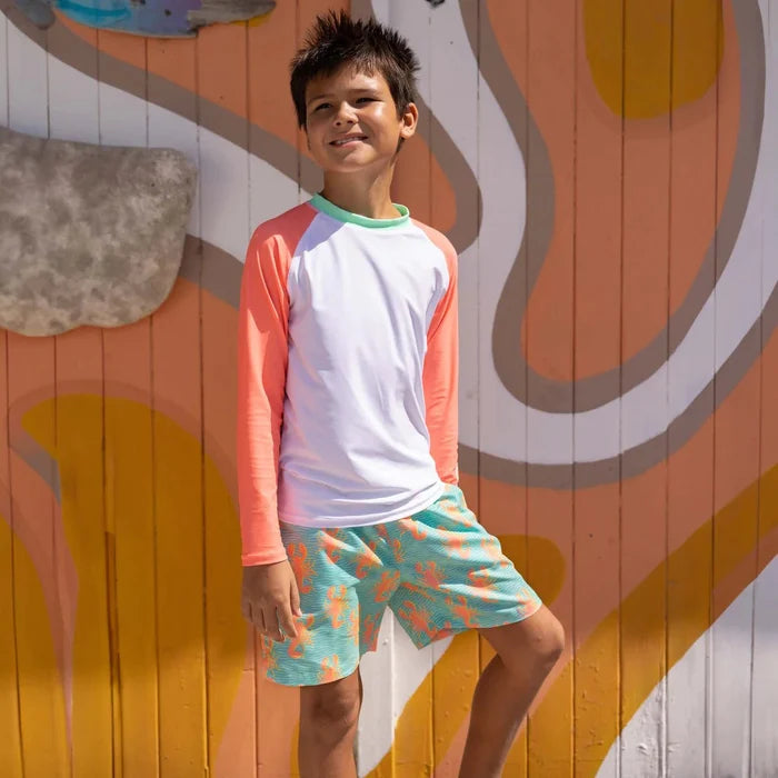 Snapper Rock Ocean Clawed Swim Short - Destination PSP