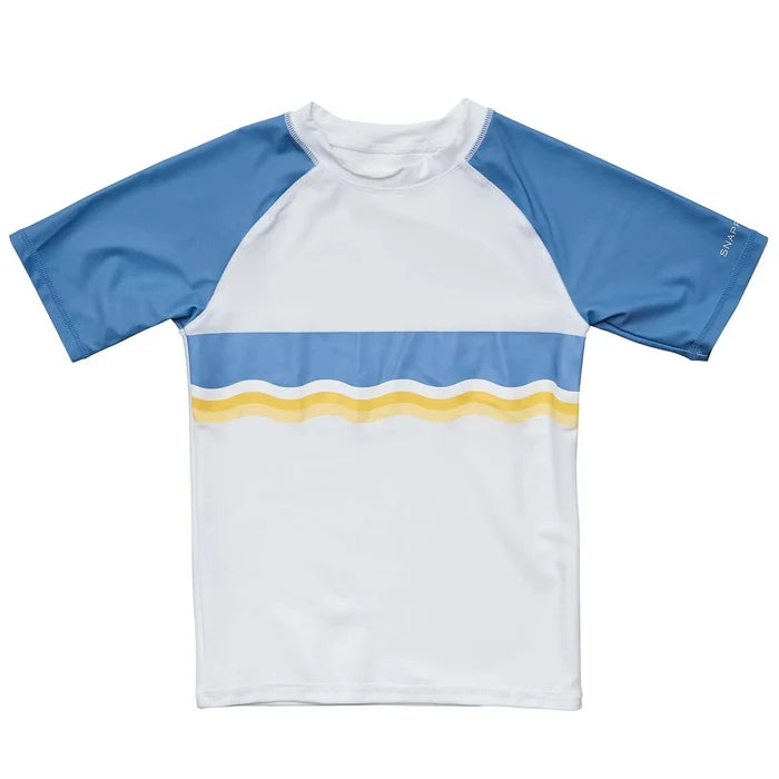 Snapper Rock Sunrise Stripe SS Rash Top - Destination PSP
