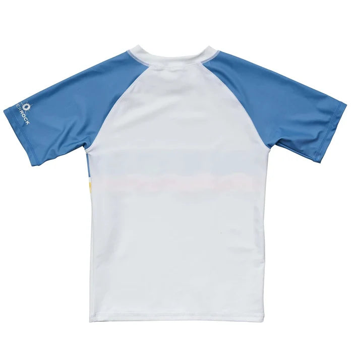 Snapper Rock Sunrise Stripe SS Rash Top - Destination PSP