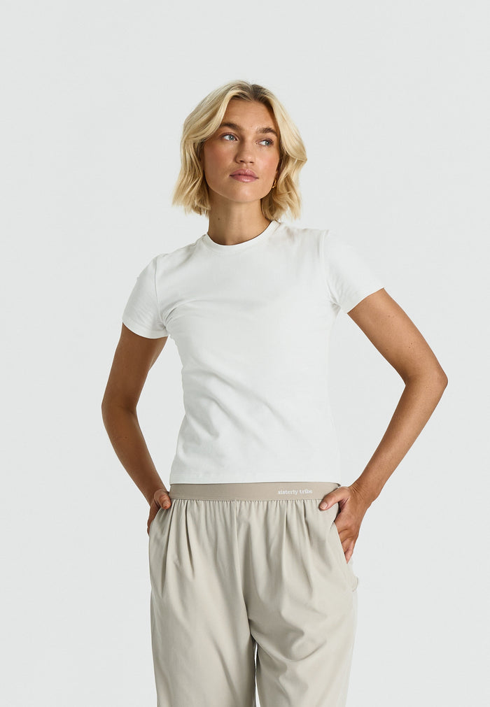 Soft Cotton Tee - Off White