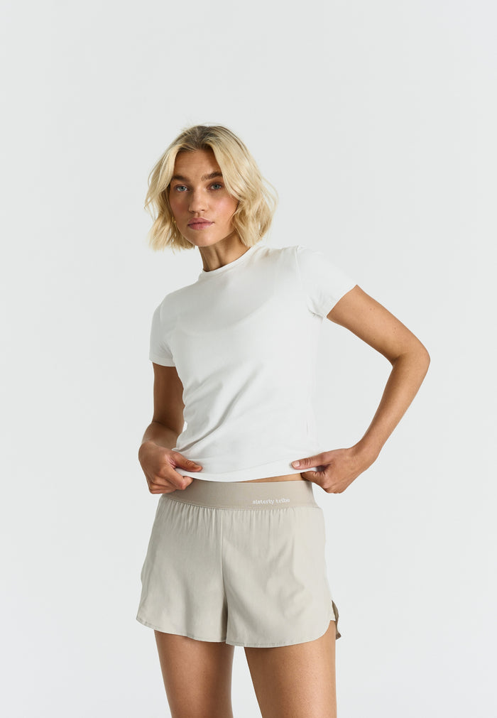 Cosy Soft Cotton Tee Off White