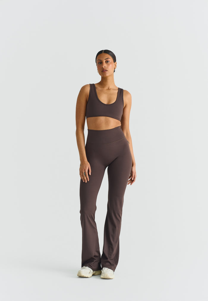 Softsculpt Deep V-Neck Bra Espresso