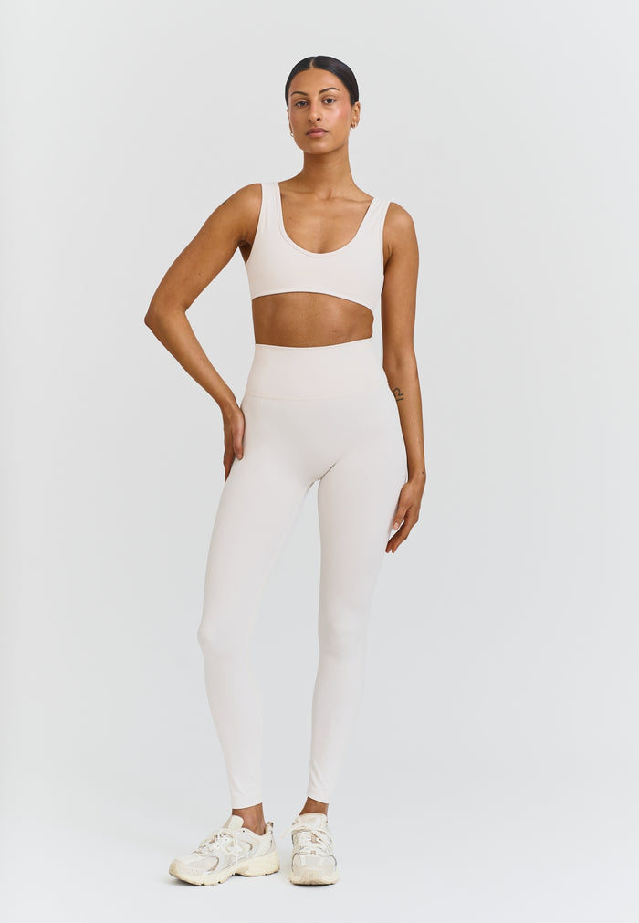 Softsculpt Deep V-Neck Bra Marshmallow