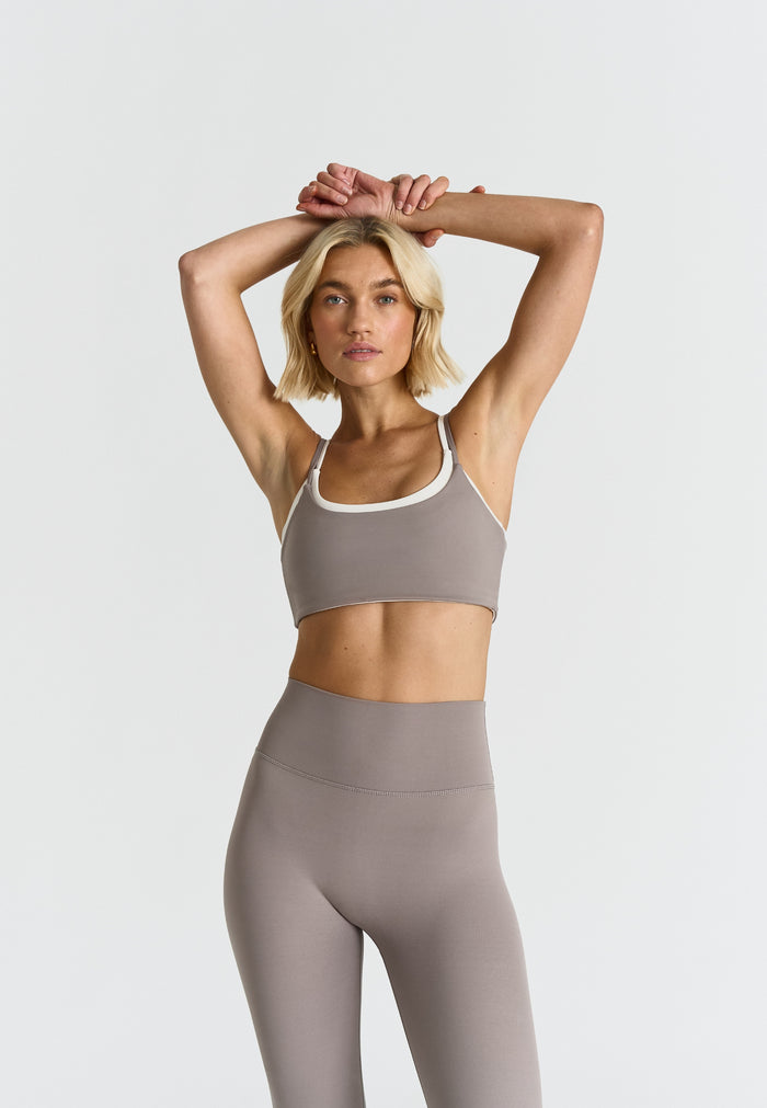 Softsculpt Double Layer Bra Clay