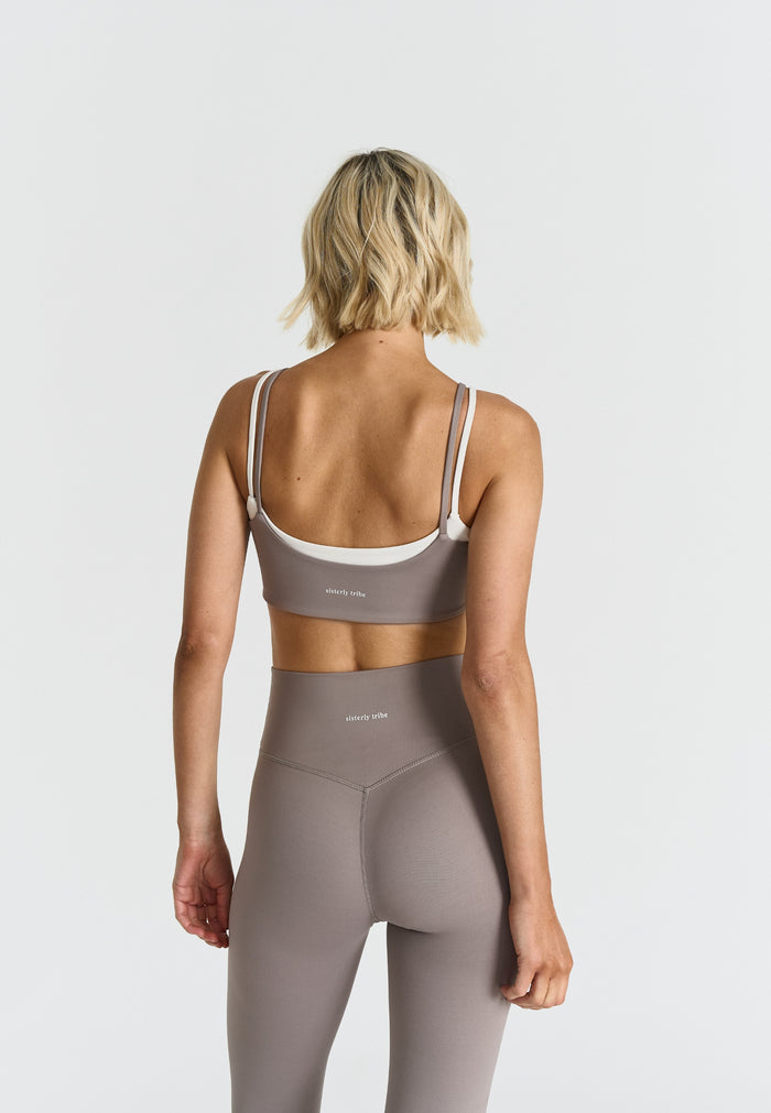 Softsculpt Double Layer Bra Clay