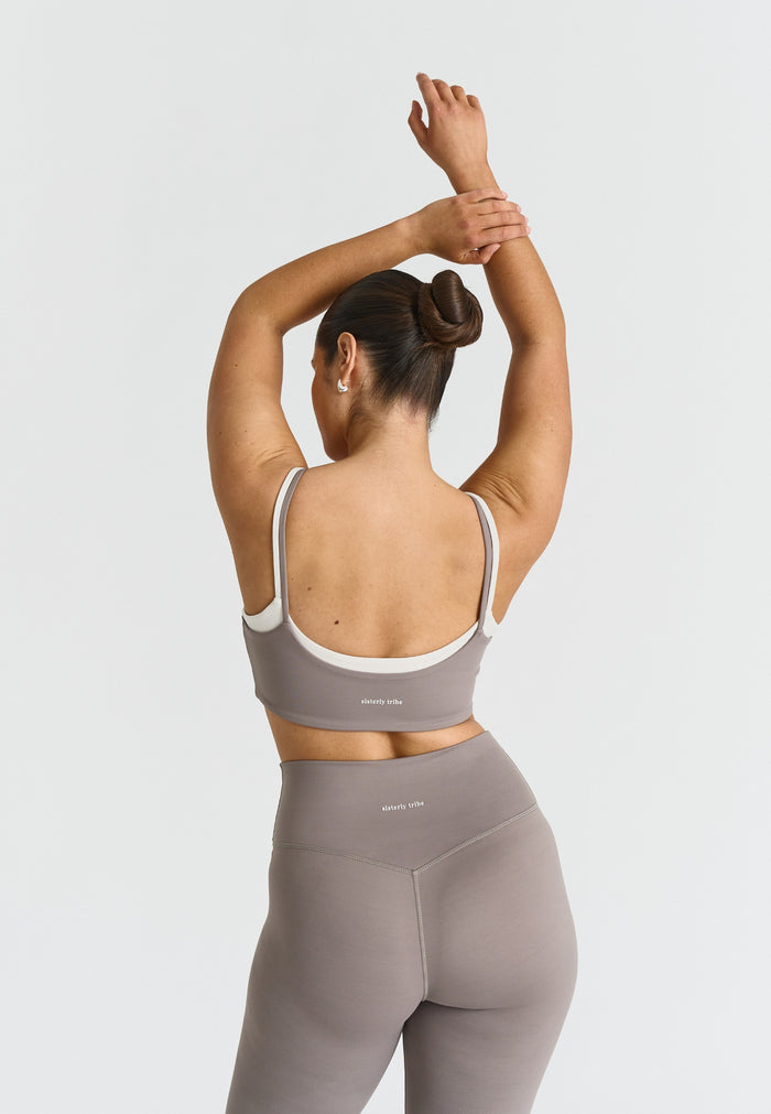 Softsculpt Double Layer Bra Clay