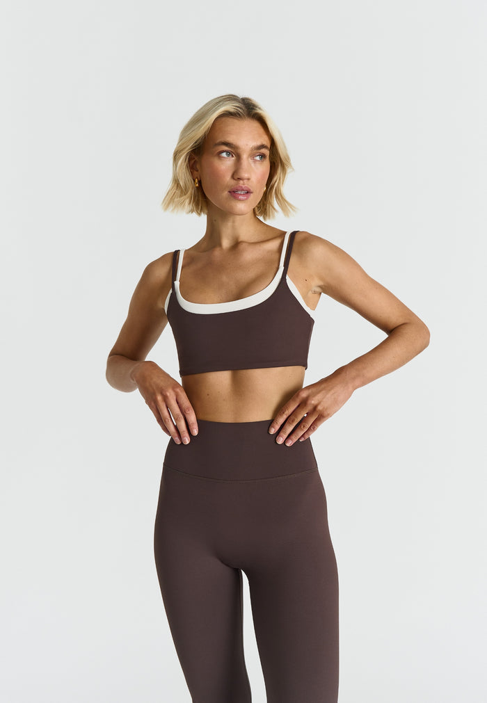 Softsculpt Double Layer Bra Espresso