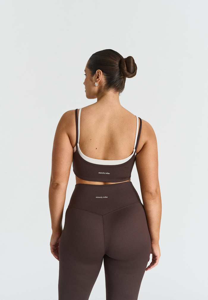 Softsculpt Double Layer Bra Espresso